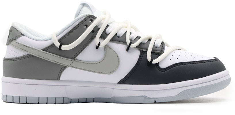 【訂製球鞋】 Nike Dunk Low 外穿搭 街頭塗鴉 復古做舊 解構 低幫 板鞋 男款 灰白黑 Order 【訂製球鞋】 Nike Dunk Low 外穿搭 街頭塗鴉 復古做舊 解構 低幫 板鞋 男款 灰白黑