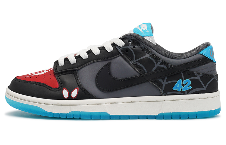 Buy Zapatillas Nike Dunk Low 'Street Graffiti Spider' Negro Rojo Gris FN3433-141(TeamI-男女同款平行宇宙K黑红灰)
