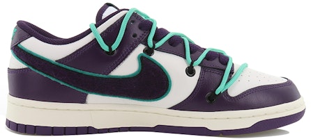나이키 덩크 로우 '스트릿 그래피티 화이트 퍼플' (커스텀) DQ7683-100(Team10-街头涂鸦) Order 나이키 덩크 로우 '스트릿 그래피티 화이트 퍼플' (커스텀) DQ7683-100(Team10-街头涂鸦)