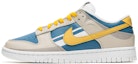 Buy Nike Dunk Low カスタム ストライプ 青 (Nike Danku Rō Kasutamu Sutoraipu Ao) DJ6188-101(TeamB-男款条纹风)