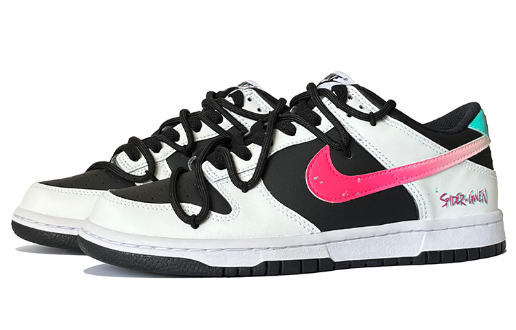 Lookbook [Zapatillas Personalizadas] Nike Dunk Low 'Stussy Rosa Blanco Negro' FD1232-001(TeamK-史黛西)