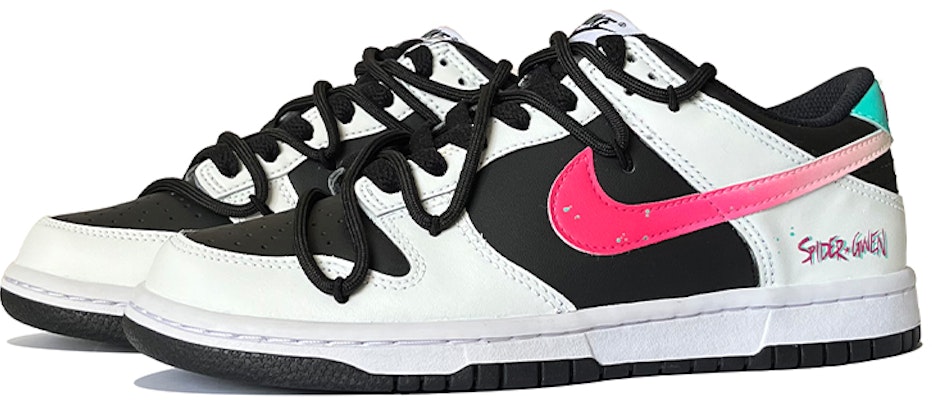 【訂製球鞋】 Nike Dunk Low 史黛西 簡約 中性風 高街 低筒 板鞋 GS 粉白黑 Lookbook 【訂製球鞋】 Nike Dunk Low 史黛西 簡約 中性風 高街 低筒 板鞋 GS 粉白黑