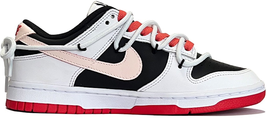 【訂製球鞋】Nike Dunk Low 細嗅薔薇 春夏系列 簡約 中性風 高街 低幫 板鞋 男女同款 黑白 Order 【訂製球鞋】Nike Dunk Low 細嗅薔薇 春夏系列 簡約 中性風 高街 低幫 板鞋 男女同款 黑白