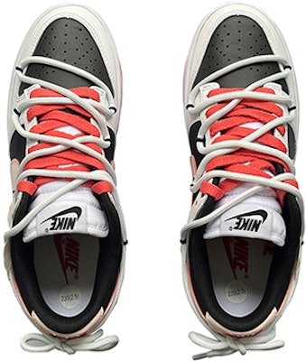 【訂製球鞋】Nike Dunk Low 細嗅薔薇 春夏系列 簡約 中性風 高街 低幫 板鞋 男女同款 黑白 Shop 【訂製球鞋】Nike Dunk Low 細嗅薔薇 春夏系列 簡約 中性風 高街 低幫 板鞋 男女同款 黑白