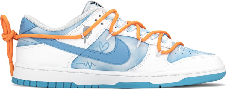 【定製球鞋】Nike Dunk Low FZBB 夏日清雲 澄空之愛 情人禮盒 火漆信封 低筒 板鞋 男款 北卡藍 Lookbook 【定製球鞋】Nike Dunk Low FZBB 夏日清雲 澄空之愛 情人禮盒 火漆信封 低筒 板鞋 男款 北卡藍