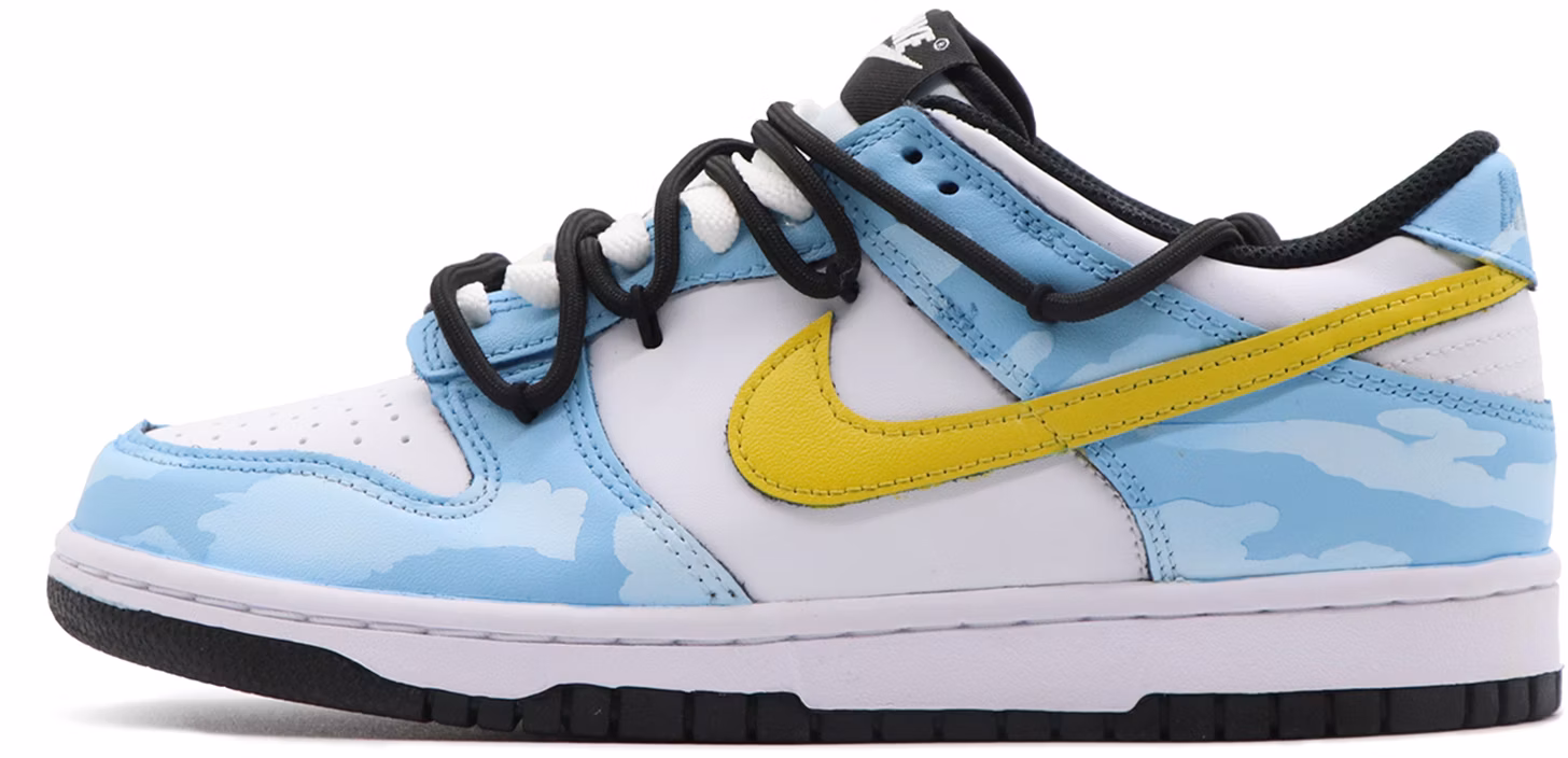 custom-shoes-nike-dunk-low-summer-blue-white-yellow