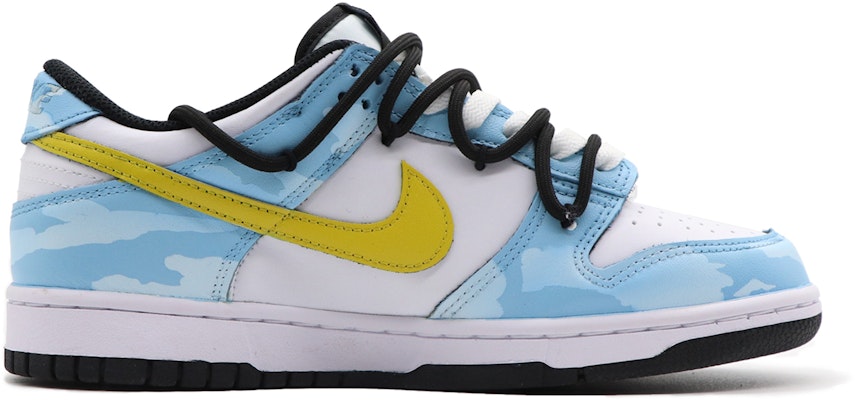 【カスタムシューズ】ナイキ ダンク ロー 'サマーブルーホワイトイエロー' DD1391-100(Team98-男款晴天) Order 【カスタムシューズ】ナイキ ダンク ロー 'サマーブルーホワイトイエロー' DD1391-100(Team98-男款晴天)