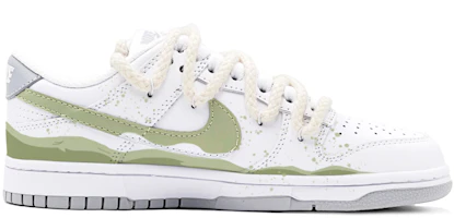 Order Sepatu Kustom Nike Dunk Low 'Summer Breeze Hijau' DV0831-101(TeamS-绿波小船男S-BOX)
