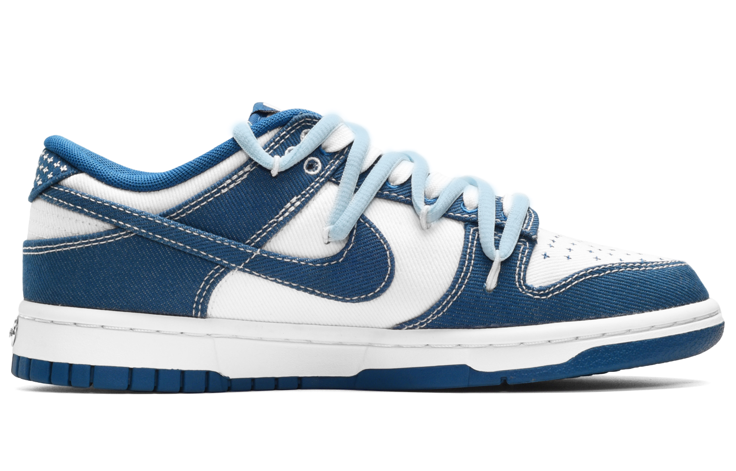 Order [Kasut Custom] Nike Dunk Low 'Summer Breeze Paper Plane' DV0834-101(TeamE-男款纸飞机蓝白)