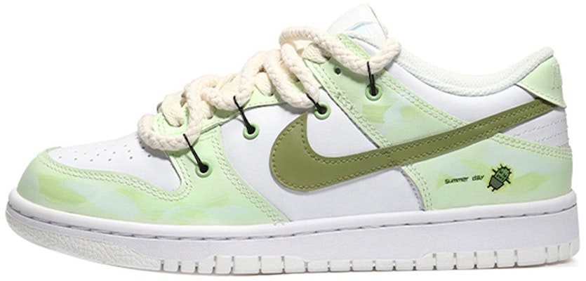 【定制鞋款】耐克Dunk Low夏日仙人掌扎染解构鞋带情人节款 DH9765-100(Team10-女款仙人掌绿) Buy 【定制鞋款】耐克Dunk Low夏日仙人掌扎染解构鞋带情人节款 DH9765-100(Team10-女款仙人掌绿)