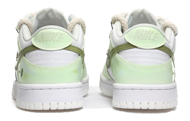 Purchase [Sepatu Custom] Nike Dunk Low 'Summer Cactus Tie-Dye Laces Hari Valentine' DH9765-100(Team10-女款仙人掌绿)