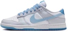 Details for 【訂製球鞋】Nike Dunk Low 夏日海岸 高街 黑豹 穿搭戶外 復古做舊 低幫 板鞋 男女同款 藍白