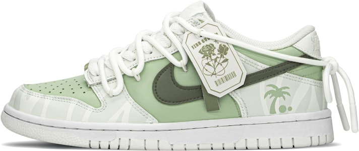【カスタムシューズ】ナイキ ダンクロー 'サマーコースト パームツリー グリーン-ホワイト' DH9765-100(TeamA-盛夏海岸) Buy 【カスタムシューズ】ナイキ ダンクロー 'サマーコースト パームツリー グリーン-ホワイト' DH9765-100(TeamA-盛夏海岸)