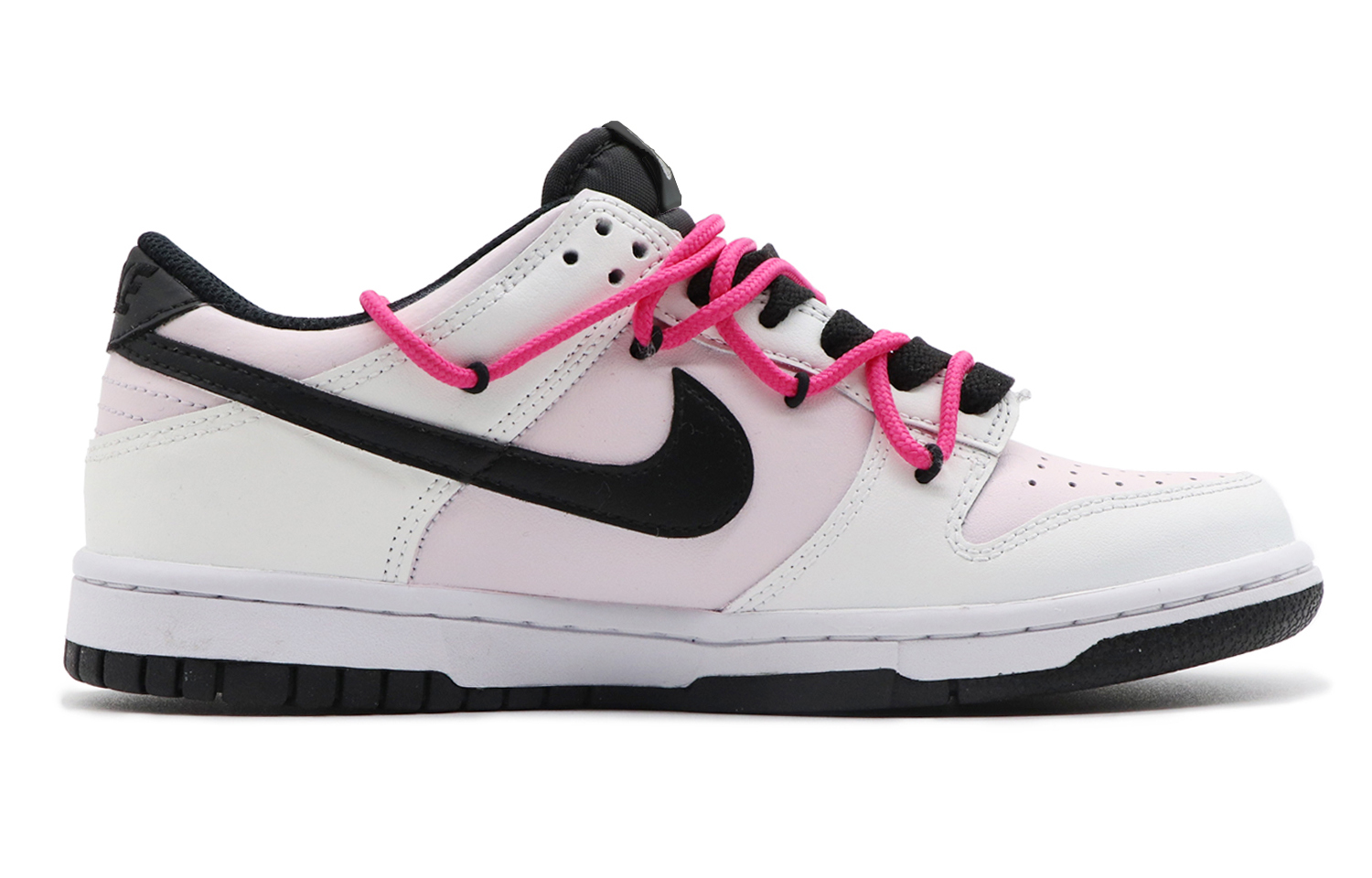 Order [定制鞋款] 耐克Dunk低帮 '夏末黑白粉' DV0831-002(Team98-男款怦然心动)