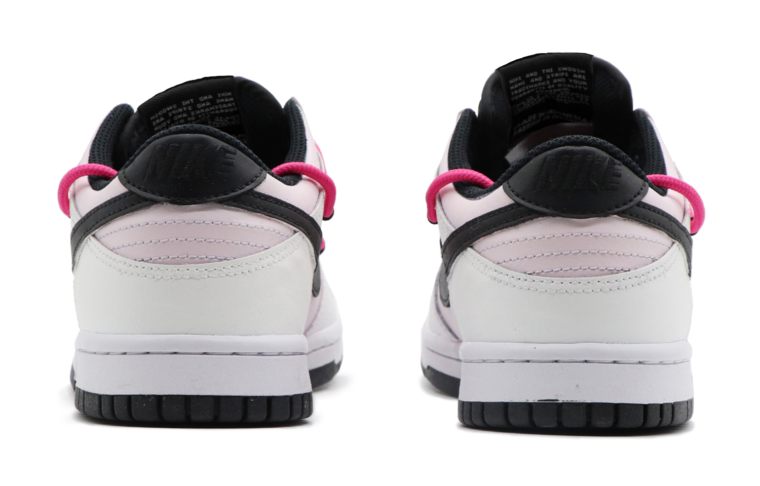 Shop [定制鞋款] 耐克Dunk低帮 '夏末黑白粉' DV0831-002(Team98-男款怦然心动)