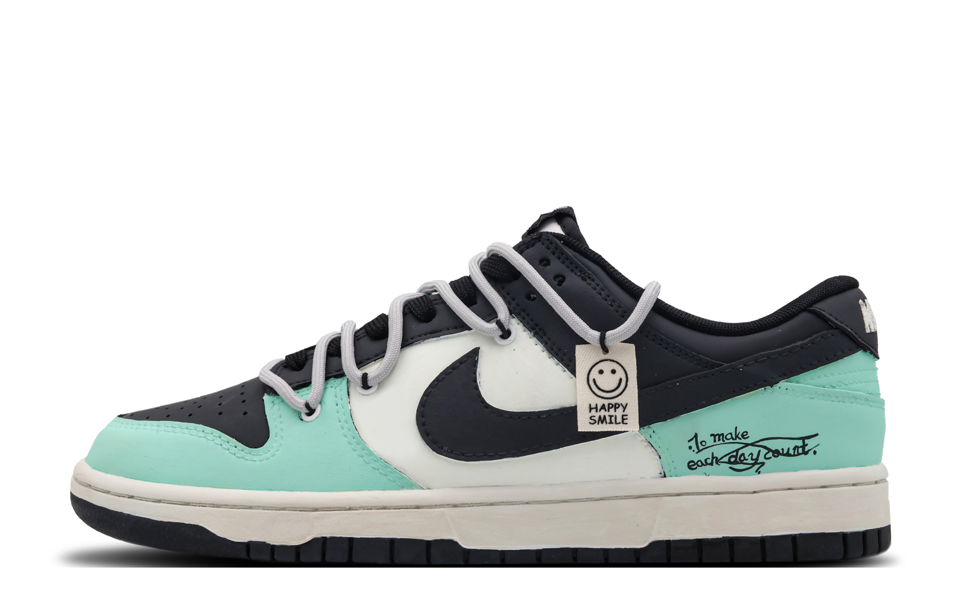 Buy [Kasut Custom] Nike Dunk Low 'Hijau Fajar Musim Panas' DD1391-100(Team53-男款初夏黎明S-BOX)