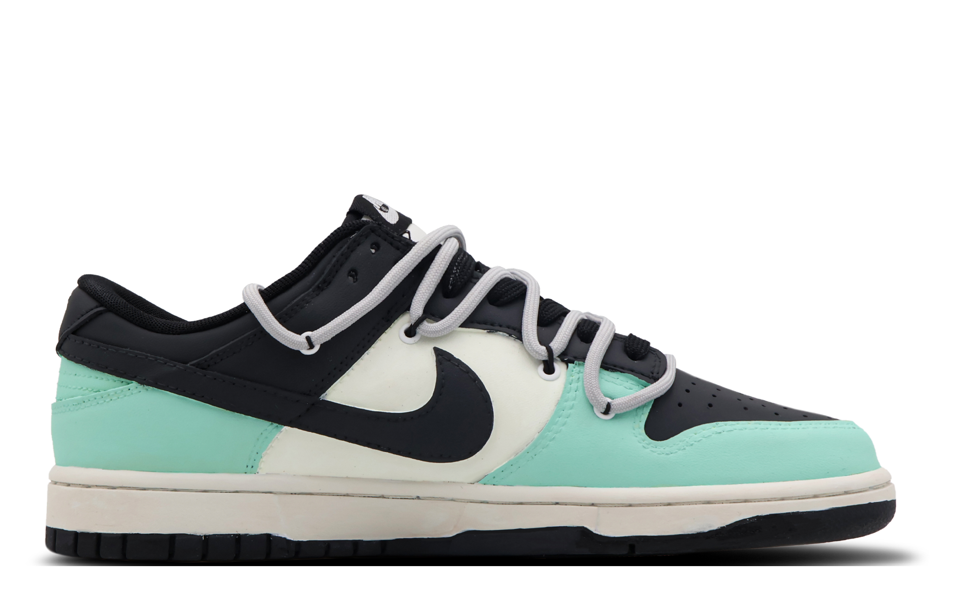 Order [Kasut Custom] Nike Dunk Low 'Hijau Fajar Musim Panas' DD1391-100(Team53-男款初夏黎明S-BOX)