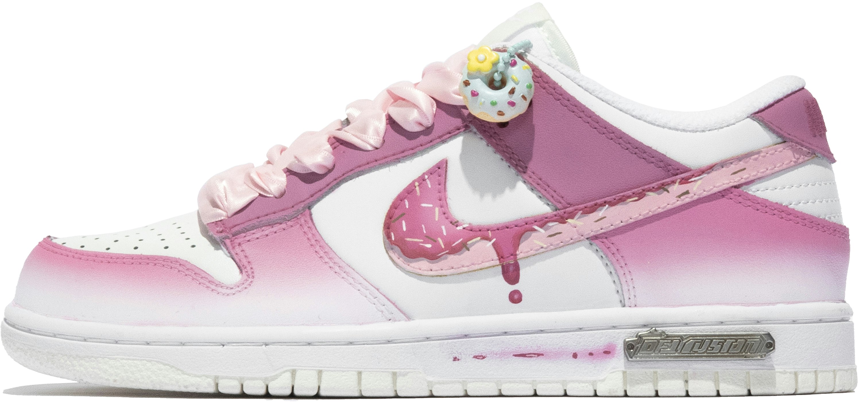 custom-shoes-nike-dunk-low-summer-dessert-pink-white