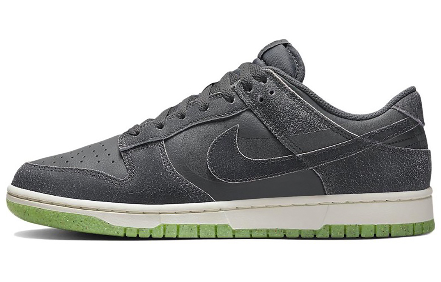 Sizing [Kasut Custom] Nike Dunk Low 'Summer Fresh Hitam Putih Kelabu' DQ7681-001(TeamE-男款重金属黑白灰)