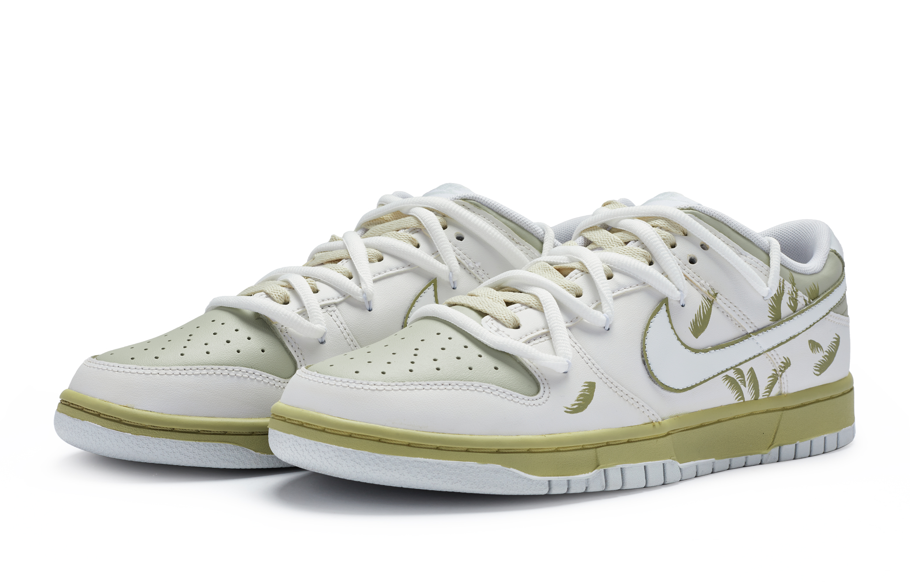 Lookbook 나이키 덩크 로우 '여름 맛차' (Nike Dunk Low 'Summer Matcha') DH9765-102(Team80-女款炒青绿茶白绿)