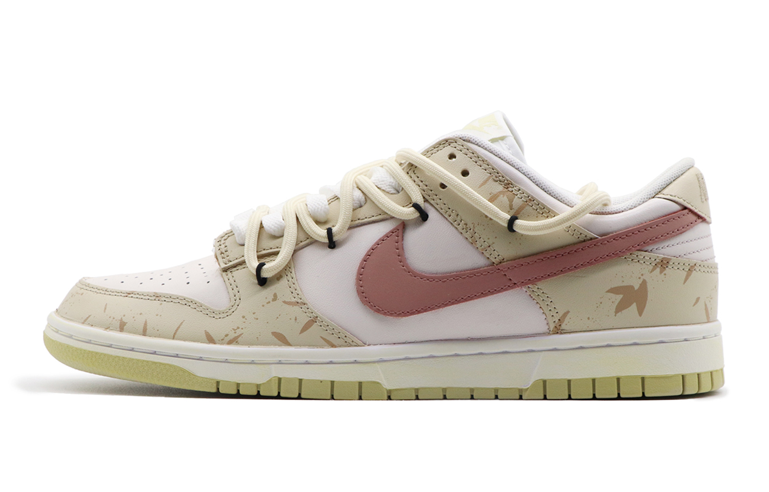 [Custom Shoes] Nike Dunk Low 'Summer Gift Leaf Yellow Red Brown'