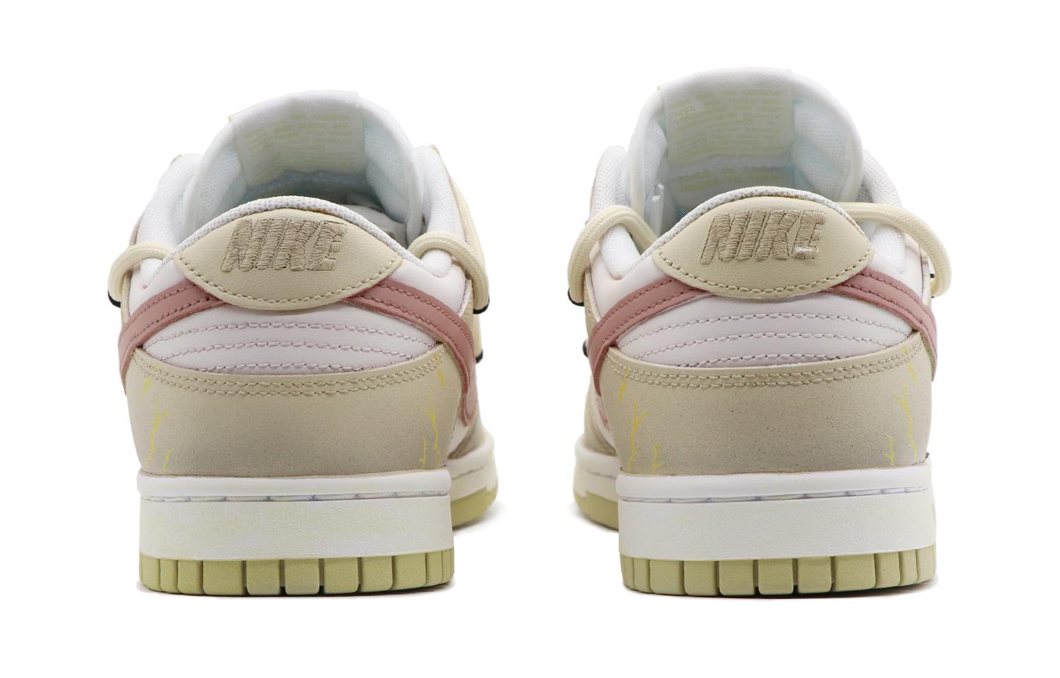 Shop [Kasut Rekaan] Nike Dunk Low 'Hadiah Musim Panas Kuning Putih Merah' DV0833-100(Team98-男款甘霖)