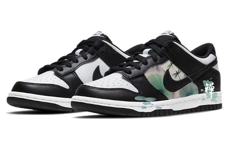 Shop Zapatillas Nike Dunk Low 'Verano Dragón Verde Blanco Panda' DD1391-100(Team10-荷塘蜻蜓)