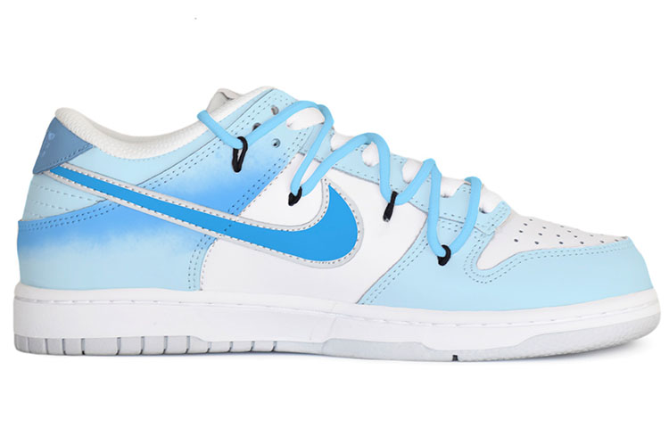 Order [定制鞋] 耐克Dunk Low '夏日冰星 解构白蓝' DV0831-101(TeamD-男款夏日冰星)