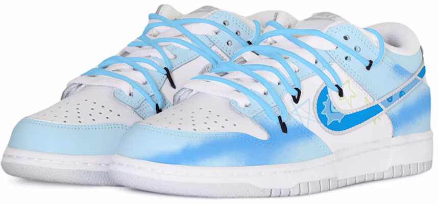 Zapatillas Nike Dunk Low 'Estrella de Hielo Verano' Blanco Azul DV0831-101(TeamD-男款夏日冰星) Lookbook Zapatillas Nike Dunk Low 'Estrella de Hielo Verano' Blanco Azul DV0831-101(TeamD-男款夏日冰星)