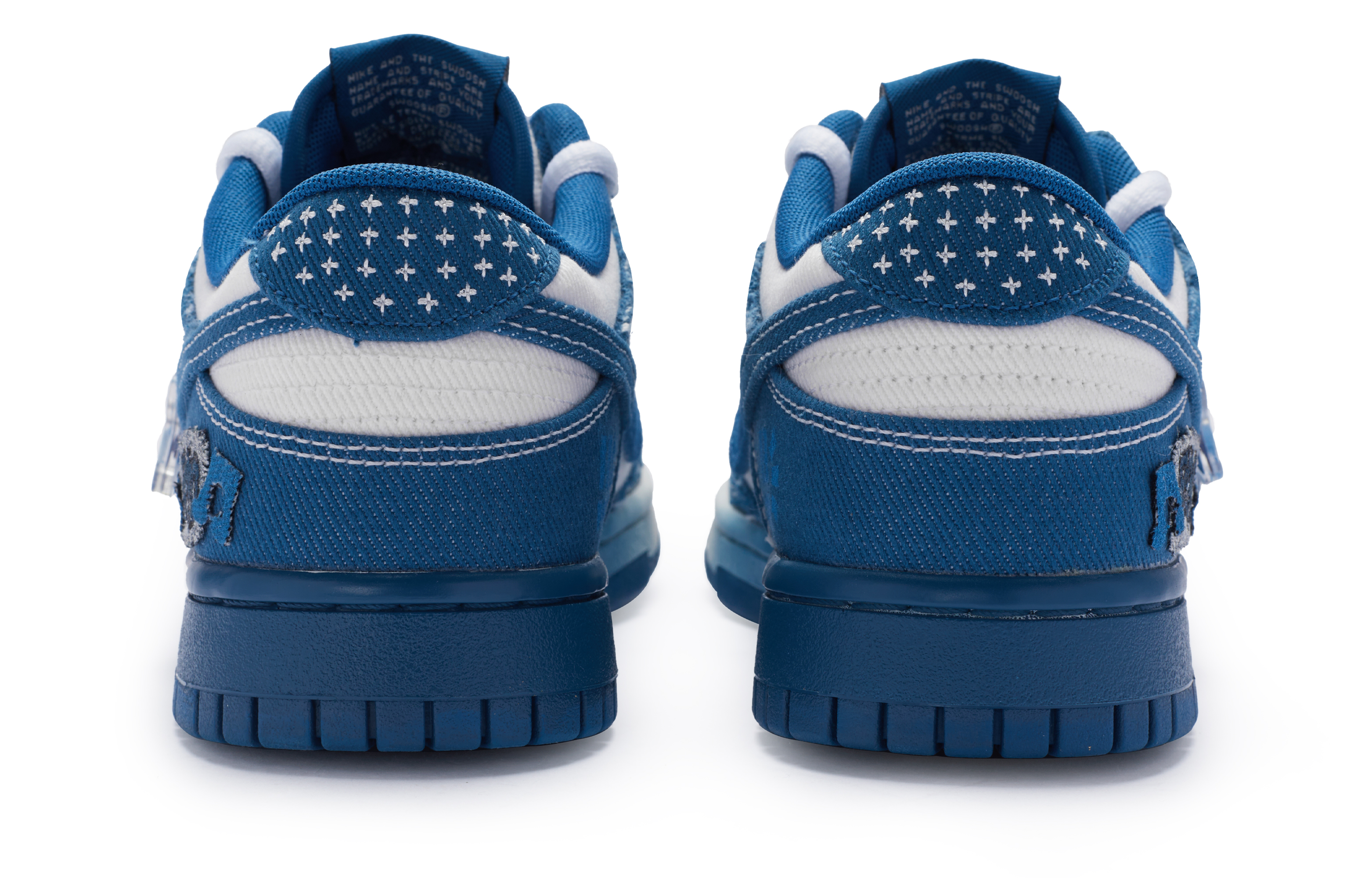 Shop [Kasot Custom] Nike Dunk Low 'Pencerobohan Musim Panas - Putih Biru' DV0834-101(Team80-男款夏日入侵白蓝)