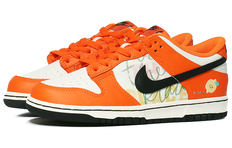 Lookbook [Zapatillas Personalizadas] Nike Dunk Low 'Graffiti de Limón de Verano' DH9765-003(Team10-涂鸦LEMON）
