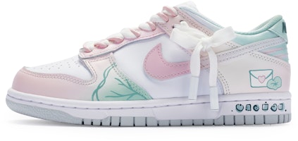 Zapatillas Nike Dunk Low 'Verano Letras - Nudo Mariposa' DH9765-102(Team80-女款夏日来信白绿粉) Buy Zapatillas Nike Dunk Low 'Verano Letras - Nudo Mariposa' DH9765-102(Team80-女款夏日来信白绿粉)