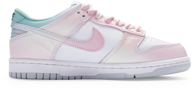 【定製球鞋】Nike Dunk Low 811製造 夏日來信 清爽簡約 蝴蝶結 手繪噴繪 防滑耐磨 低幫 板鞋 GS 白綠粉 Order 【定製球鞋】Nike Dunk Low 811製造 夏日來信 清爽簡約 蝴蝶結 手繪噴繪 防滑耐磨 低幫 板鞋 GS 白綠粉