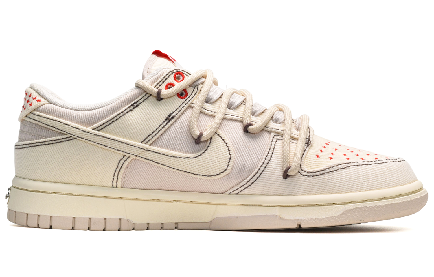 Order 【訂製球鞋】Nike Dunk Low 復古風 夏日清爽 愛心情書 低筒 板鞋 男女同款 米白粉