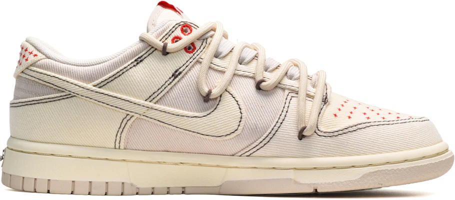 【訂製球鞋】Nike Dunk Low 復古風 夏日清爽 愛心情書 低筒 板鞋 男女同款 米白粉 Order 【訂製球鞋】Nike Dunk Low 復古風 夏日清爽 愛心情書 低筒 板鞋 男女同款 米白粉