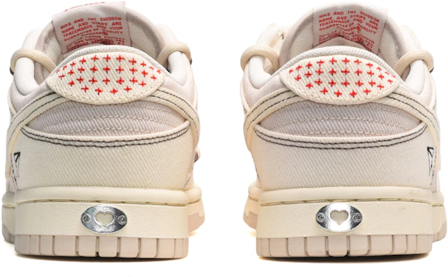【訂製球鞋】Nike Dunk Low 復古風 夏日清爽 愛心情書 低筒 板鞋 男女同款 米白粉 Shop 【訂製球鞋】Nike Dunk Low 復古風 夏日清爽 愛心情書 低筒 板鞋 男女同款 米白粉