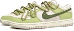 Lookbook 나이키 덩크 로우 '썸머 말차' (커스텀) DV0834-100(Team11-夏日抹茶男款白绿)