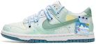 Buy 나이키 덩크 로우 '여름밀크 자수 화이트 그린' (커스텀) FD9911-101(TeamB-女款牛奶刺绣)