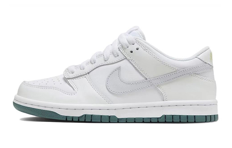Details for 나이키 덩크 로우 '여름밀크 자수 화이트 그린' (커스텀) FD9911-101(TeamB-女款牛奶刺绣)