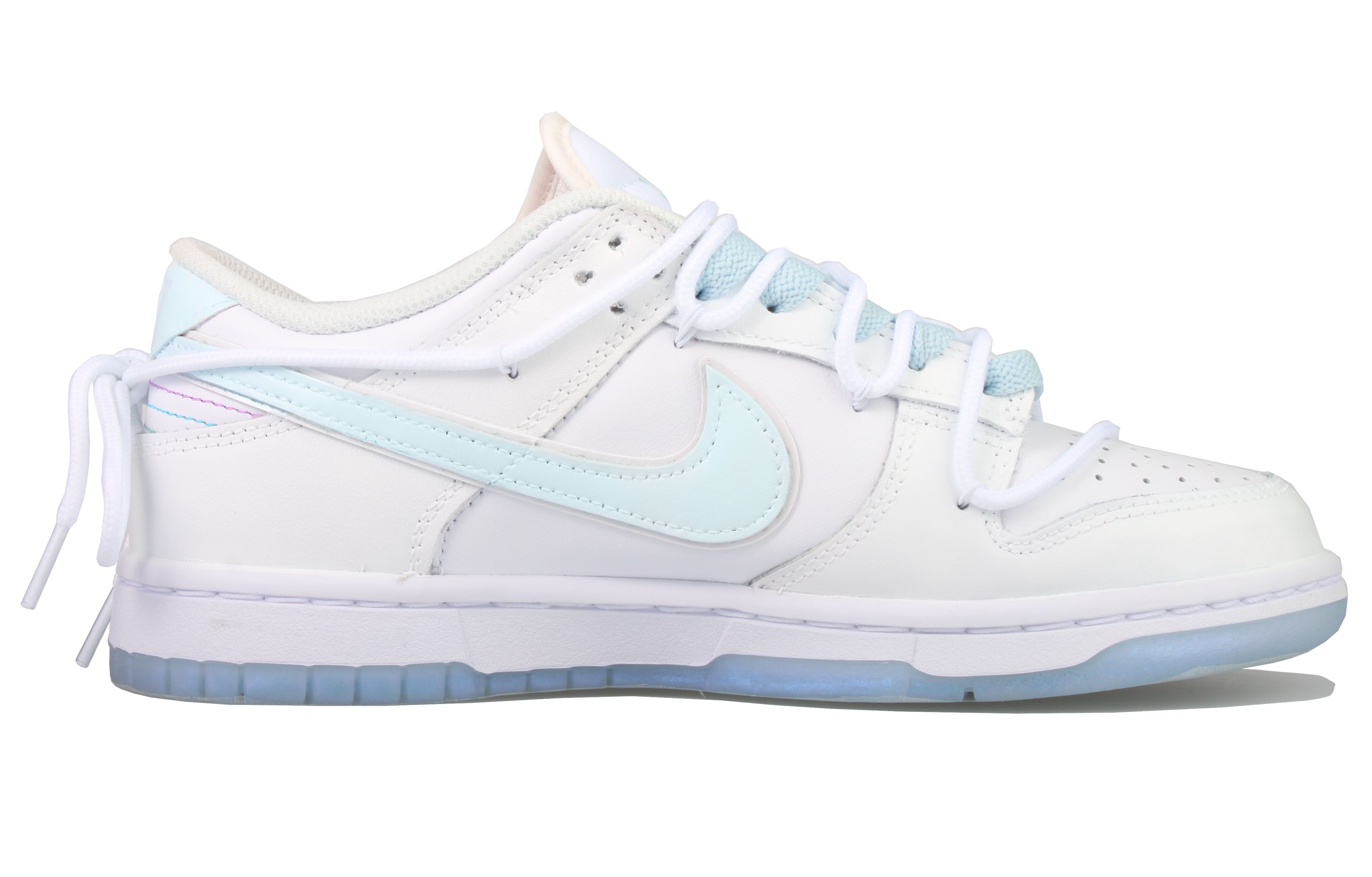 Order Zapatillas Nike Dunk Low 'Verano Leche Blanco-Azul Hielo' FJ7743-194(Team33-夏日牛奶冰-女款）
