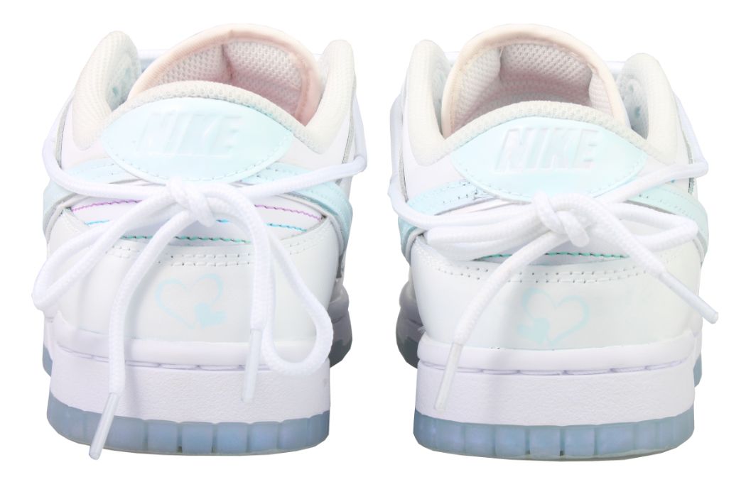 Shop Zapatillas Nike Dunk Low 'Verano Leche Blanco-Azul Hielo' FJ7743-194(Team33-夏日牛奶冰-女款）