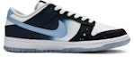 Order 【訂製球鞋】 Nike Dunk Low 811製造 夏夜晚風 氣氛搭配 漸變潑墨 手繪噴繪 防滑 低筒 滑板鞋 男款 黑白藍