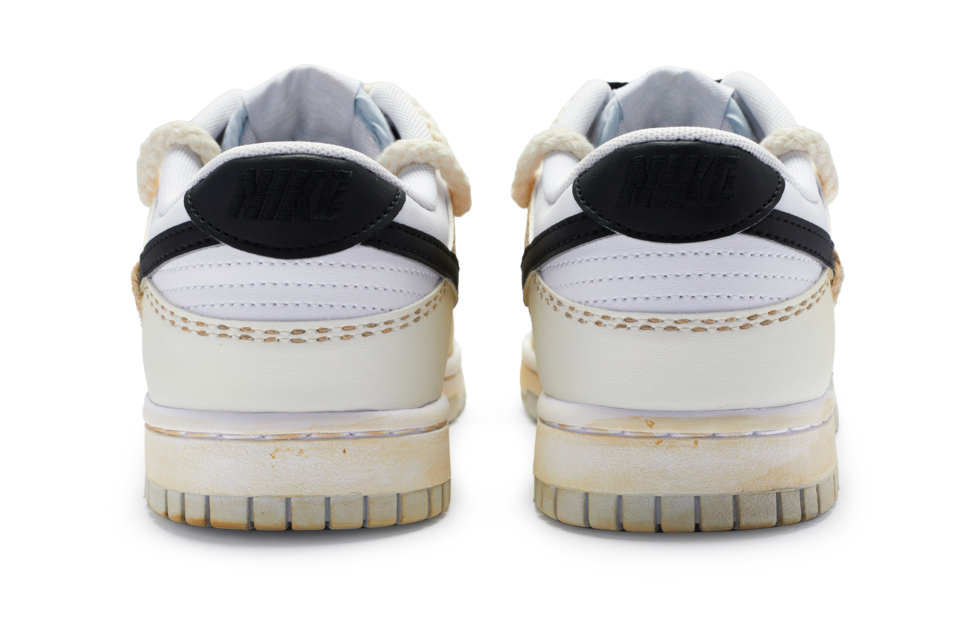 Shop 나이키 덩크 로우 '썸머 옥시다이즈드 블랙' (커스텀) DH9765-102(Team80-女款氧化黑复古黄)