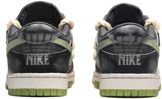 【訂製球鞋】 Nike Dunk Low 夏日清新 老化處理 重金屬 低筒 板鞋 男款 黑白綠 Shop 【訂製球鞋】 Nike Dunk Low 夏日清新 老化處理 重金屬 低筒 板鞋 男款 黑白綠