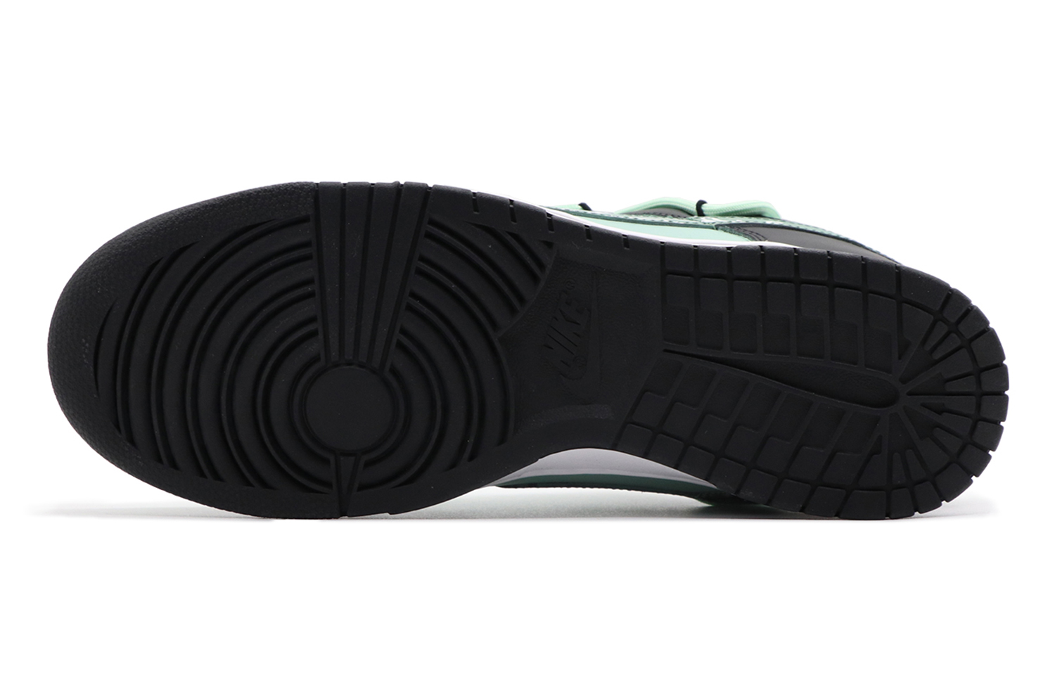 Purchase [定制鞋款] 耐克Dunk低帮'夏漾波纹黑白绿' DD1391-100(Team98-男款盛夏水纹)