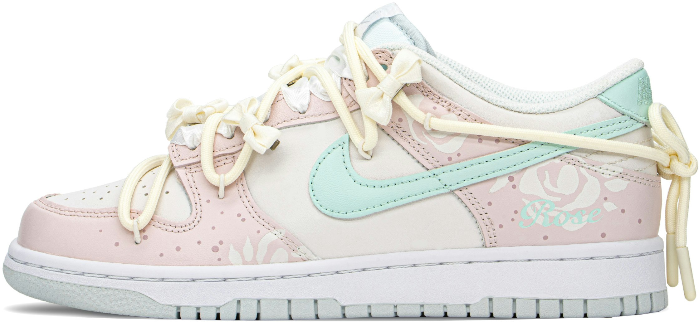 custom-shoes-nike-dunk-low-summer-rose-blue-green-purple