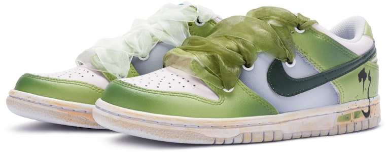 나이키 덩크 로우 '하지 녹갈색' (Nike Dunk Low 'Summer Solstice Green Brown') FD1232-002(TeamR-女款夏至绿灰棕S-BOX) Lookbook 나이키 덩크 로우 '하지 녹갈색' (Nike Dunk Low 'Summer Solstice Green Brown') FD1232-002(TeamR-女款夏至绿灰棕S-BOX)