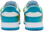Shop 【定製球鞋】Nike Dunk Low BIGNIU 解構 飛濺夏日 手繪噴繪 低筒 滑板鞋 男款 藍白黃