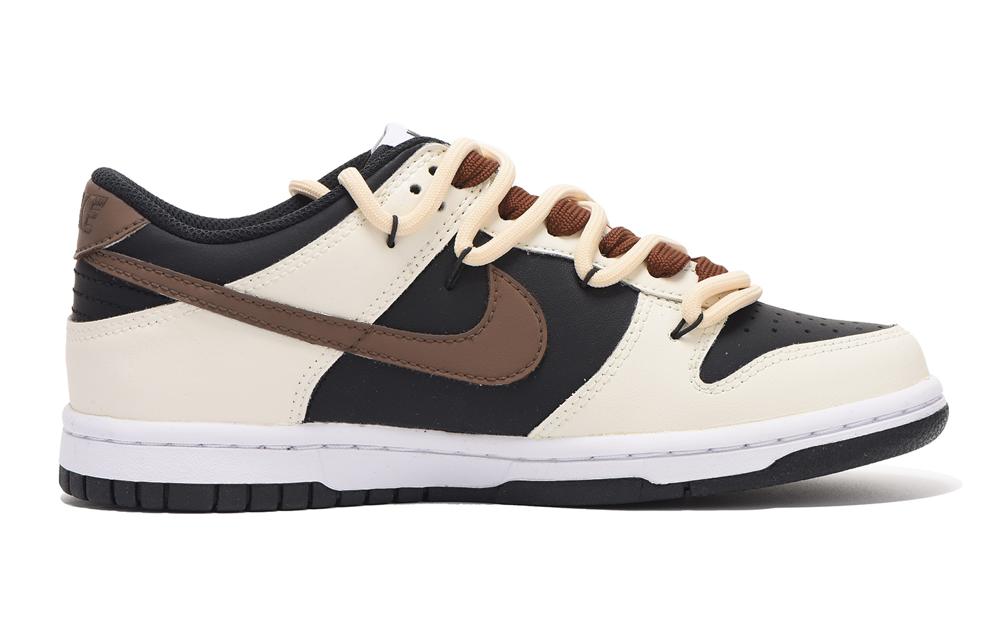 Order [Kasut Custom] Nike Dunk Low 'Summer Vibe Hitam Coklat' FD1232-001(Team59-女款黑棕三)