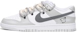 Buy 【訂製球鞋】Nike Dunk Low 夏季主題 vibe風 禮盒 復古 紙飛機 解構 高街 低筒 低筒 GS 深灰色